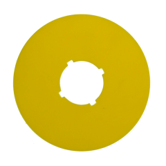 Push Button Yellow Disc